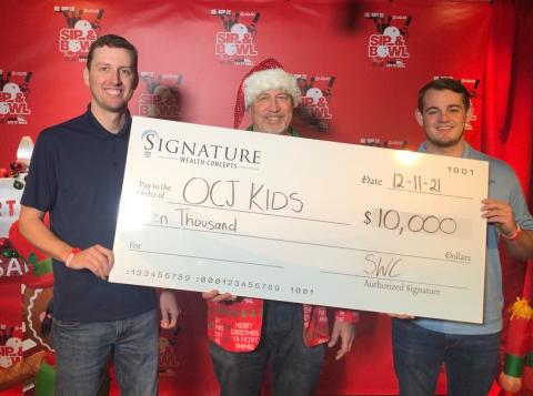 OCJ Kids Arizona and Signature Wealth Concepts Community Involvement